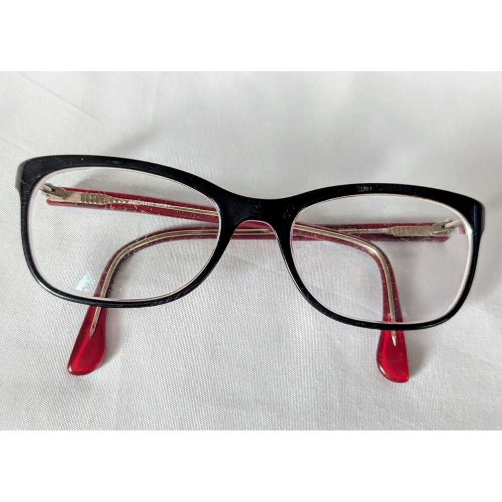 MICHAEL KORS MK247 205 52/18/135 BLACK/PINK EYEGLASSES‎ W BAG FRAMES ONLY